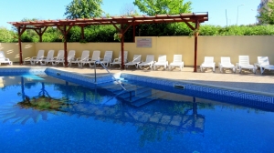 Sun beds pool Byala Vista